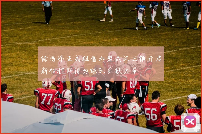 徐浩峰正式租借加盟武汉三镇开启新征程期待为球队贡献力量